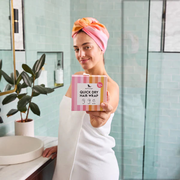 Dock & Bay Quick Dry Hair Wrap Miami Sorbet