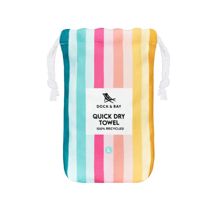 Dock & Bay Quick Dry Towel Coastal Candy