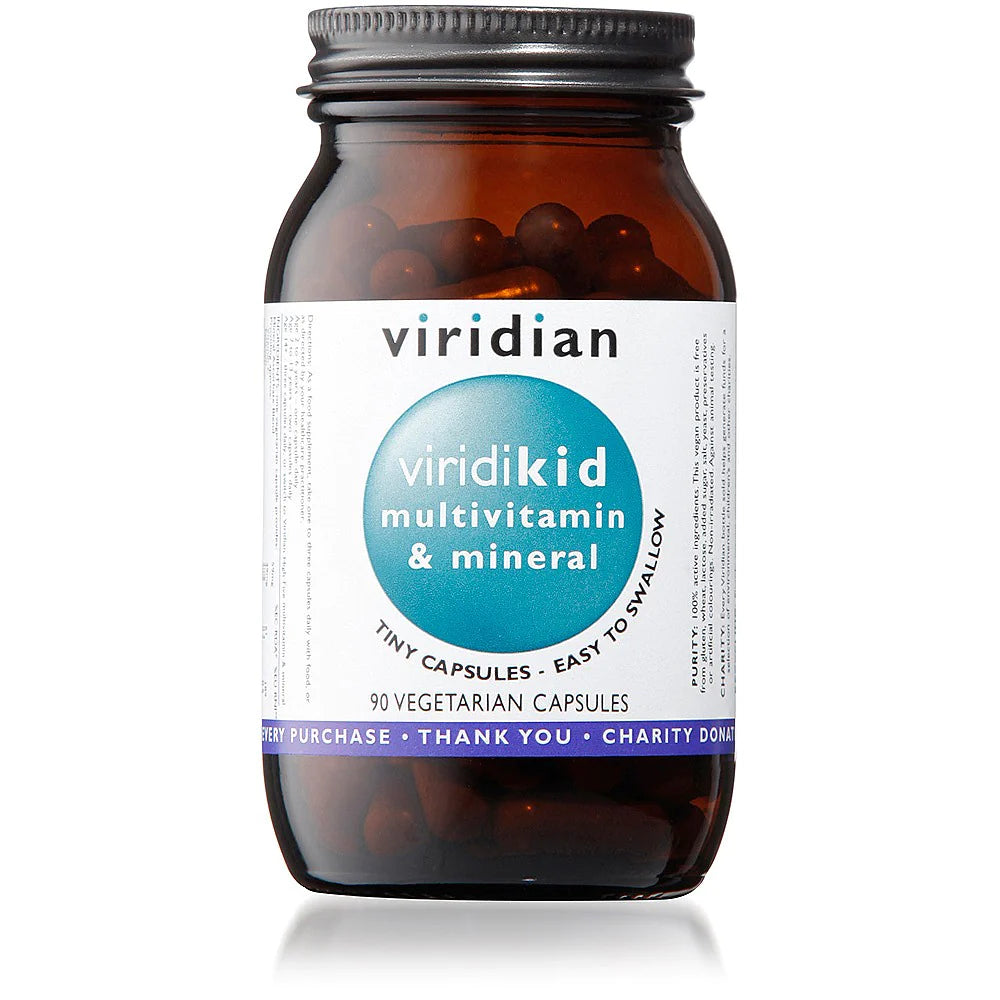 Viridian ViridiKid Multivitamin and Mineral 90 Capsules