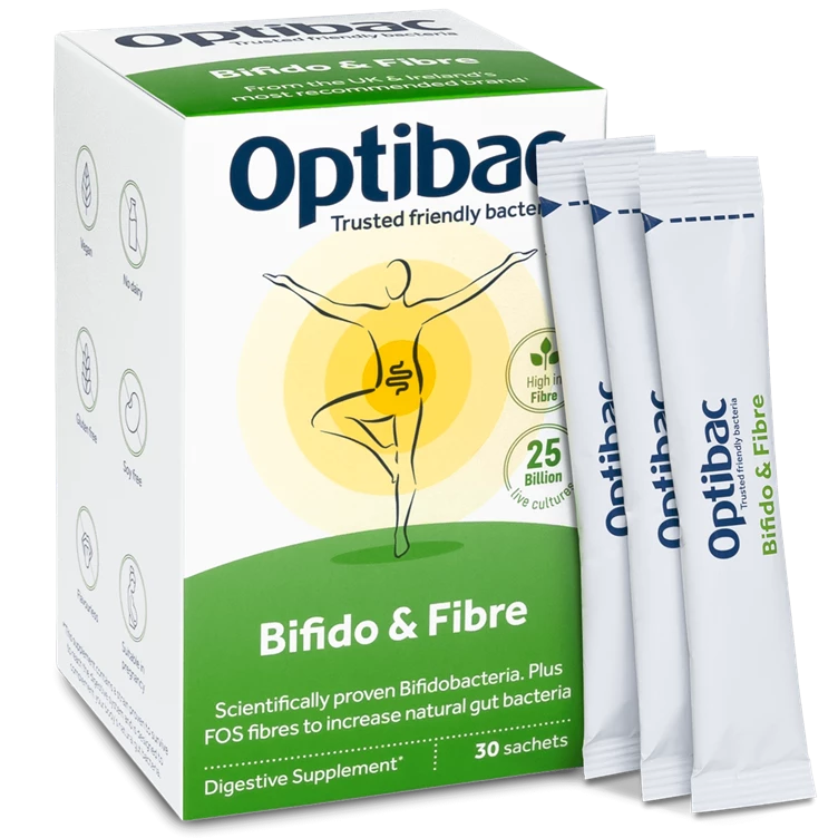 OptiBac Bifidobacteria & Fibre 30 sachets