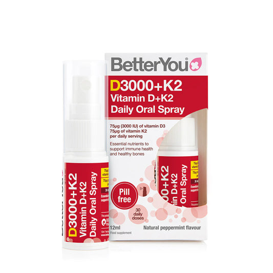 BetterYou Vitamin D3000 + K2 Spray