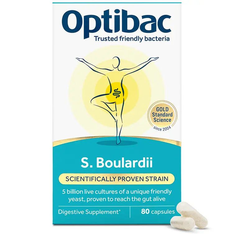Optibac Probiotics S. Boulardii 80 Capsules