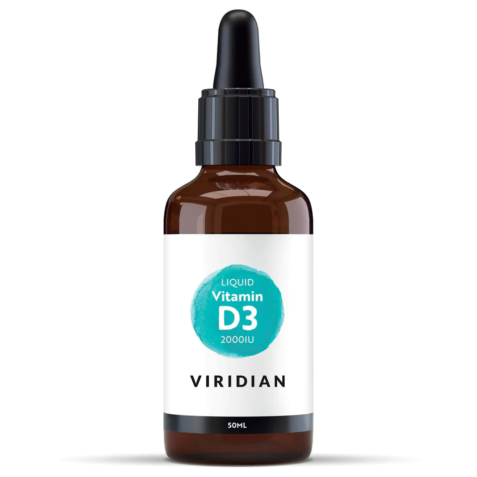 Viridian Vitamin D3 Drops 2000IU 50ml