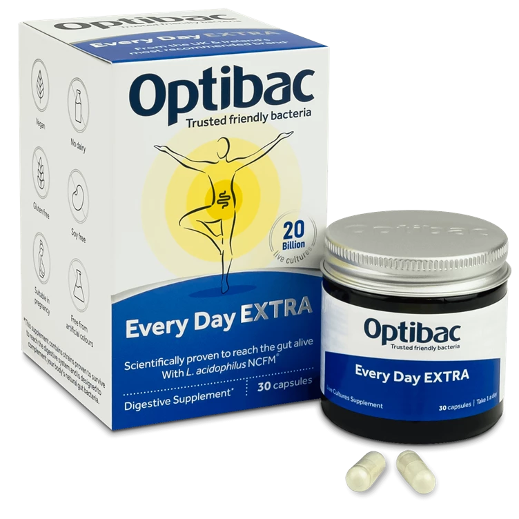 OptiBac For Every Day Extra 30 Capsules