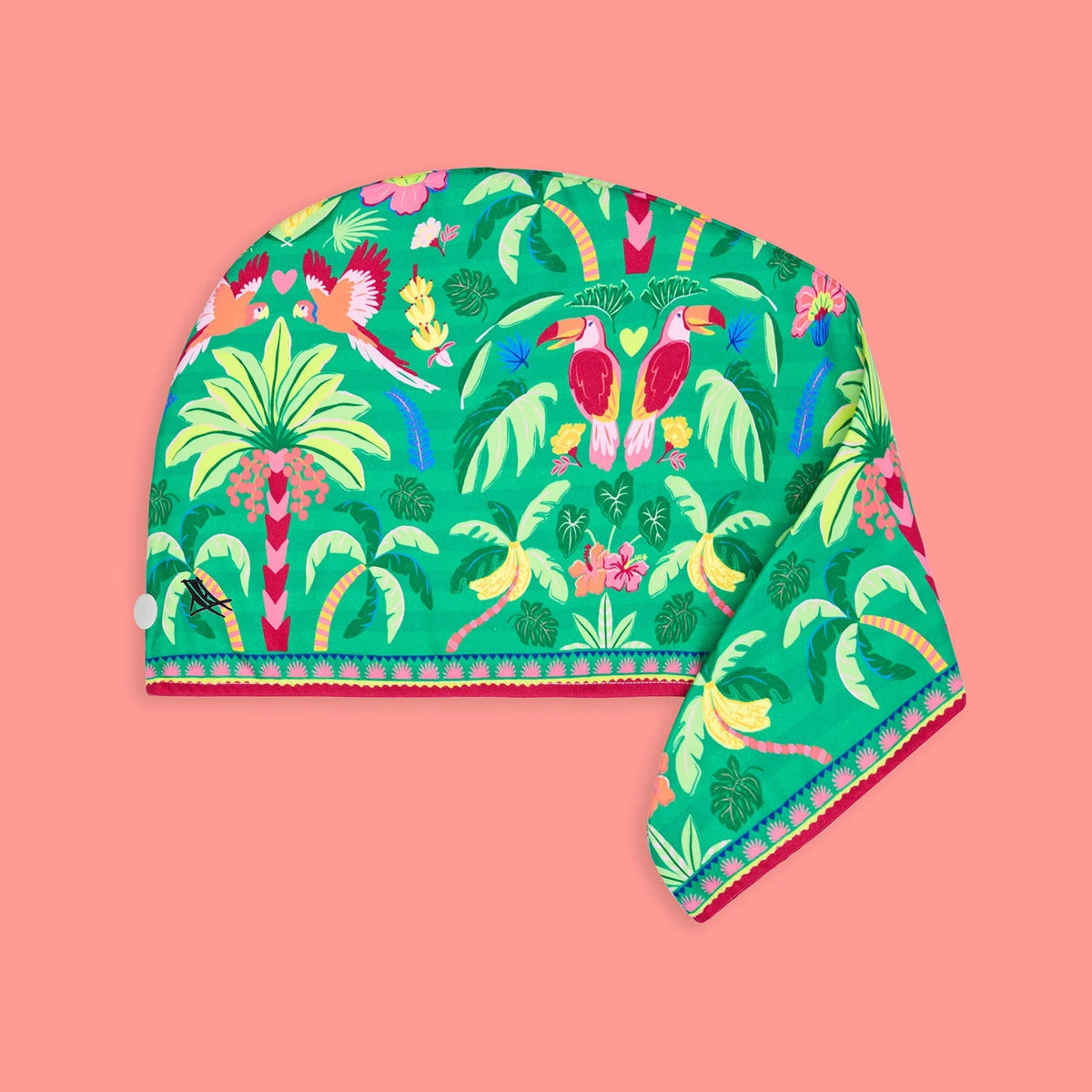 Dock & Bay Quick Dry Hair Wrap Jungle Bloom