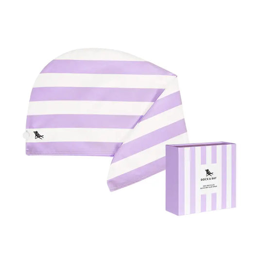Dock & Bay Quick Dry Hair Wrap Lombok Lilac
