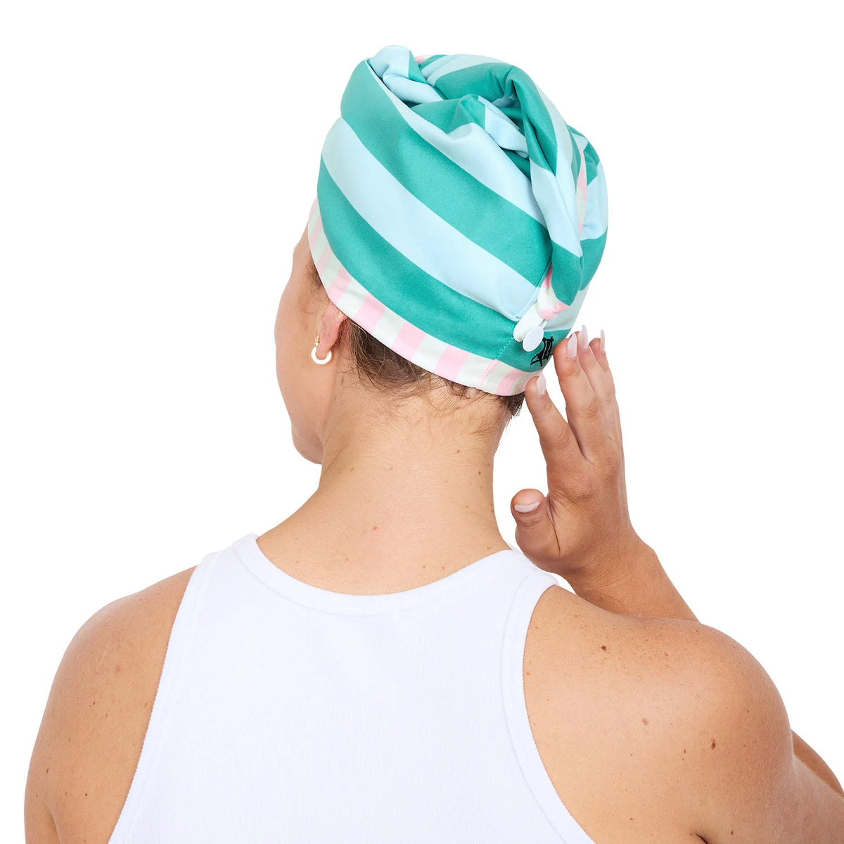Dock & Bay Quick Dry Hair Wrap Pastel Pier