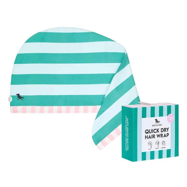 Dock & Bay Quick Dry Hair Wrap Pastel Pier