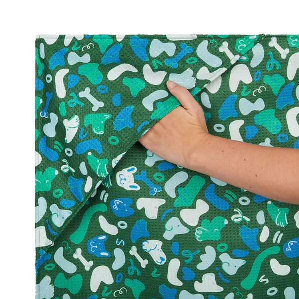 Dock & Bay Quick Dry Dog Towel Wheres Woof - Medium
