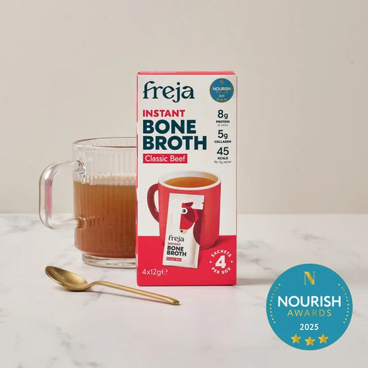 Freja Instant Bone Broth Beef 4 x 15g