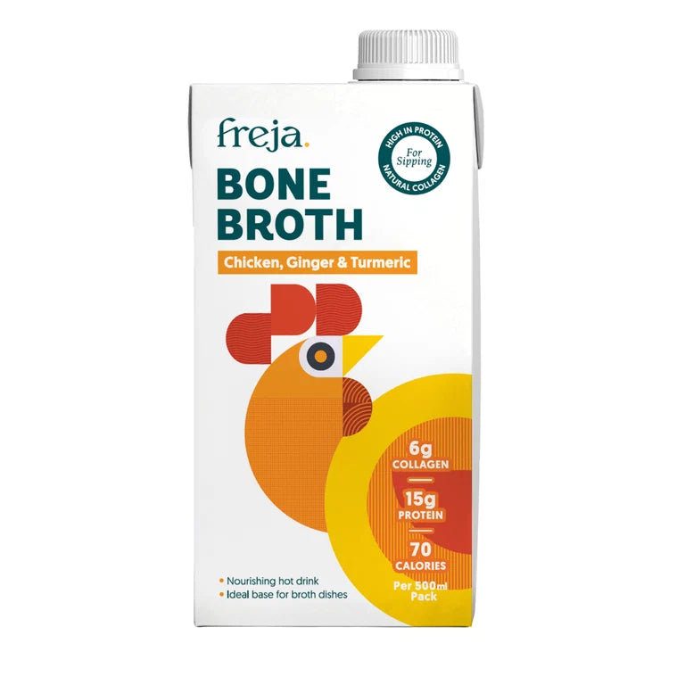 Freja Chicken Ginger & Turmeric Bone Broth 500ml