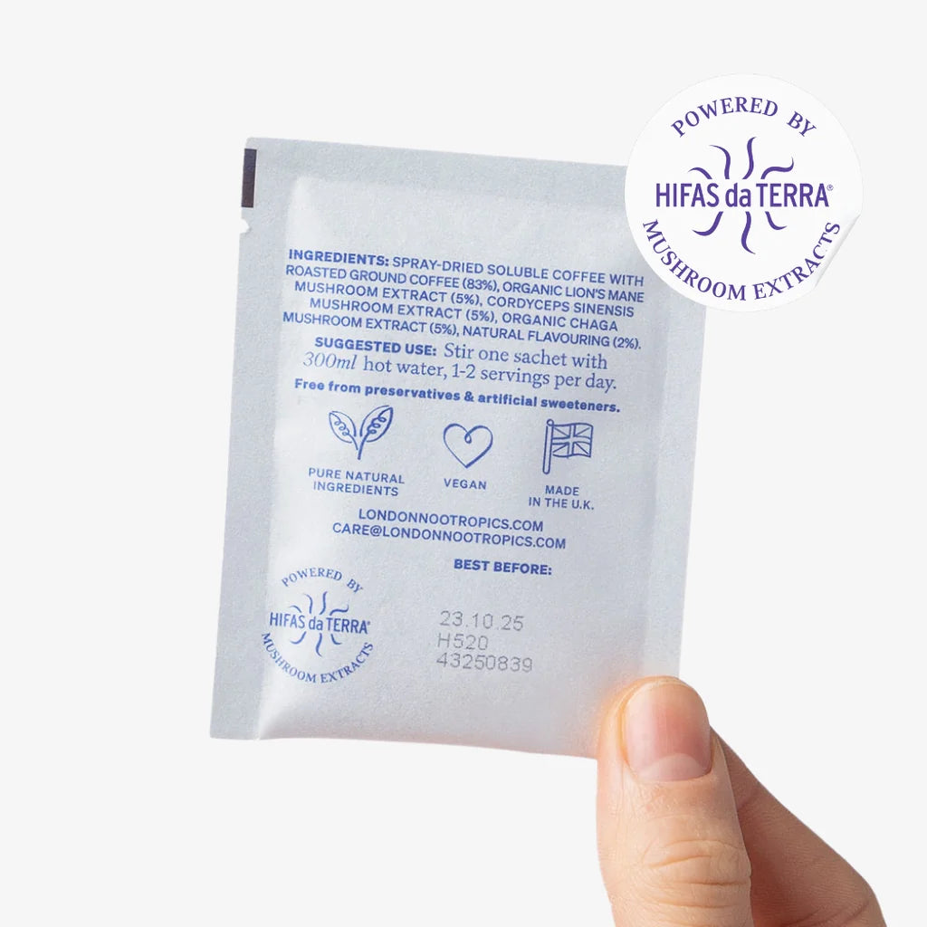 London Nootropics Mush Love Coffee - 12 Sachets