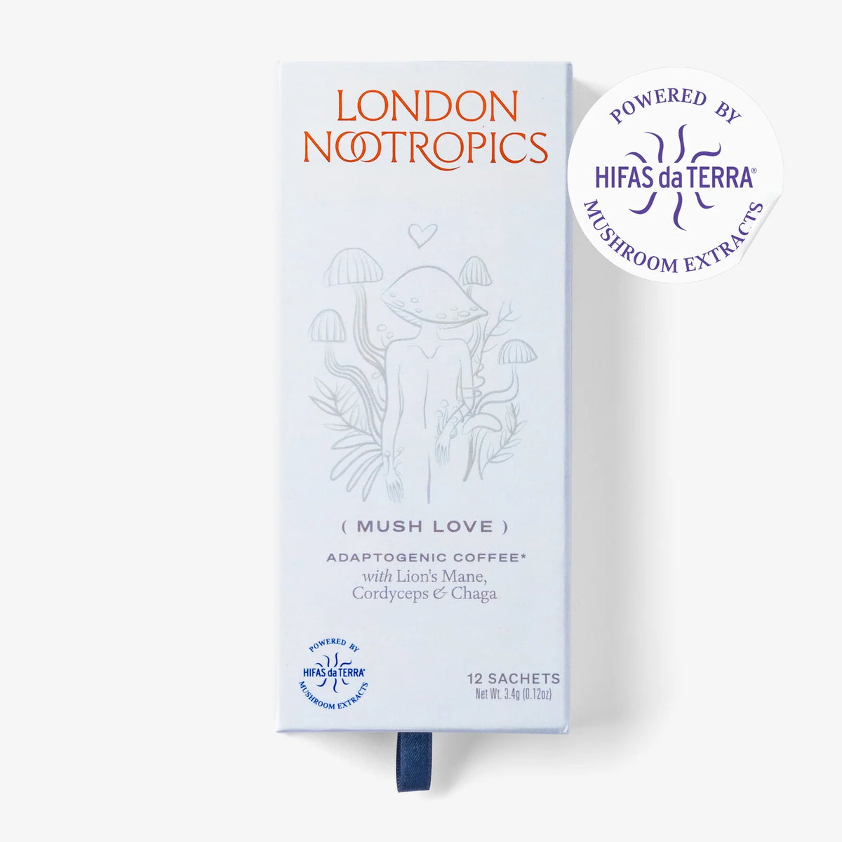 London Nootropics Mush Love Coffee - 12 Sachets