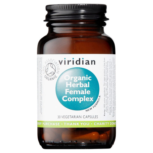 Viridian Organic Herbal Female Complex 30 Capsules
