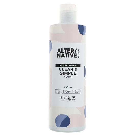 Alter/Native Clear and Simple Body Wash 400ml