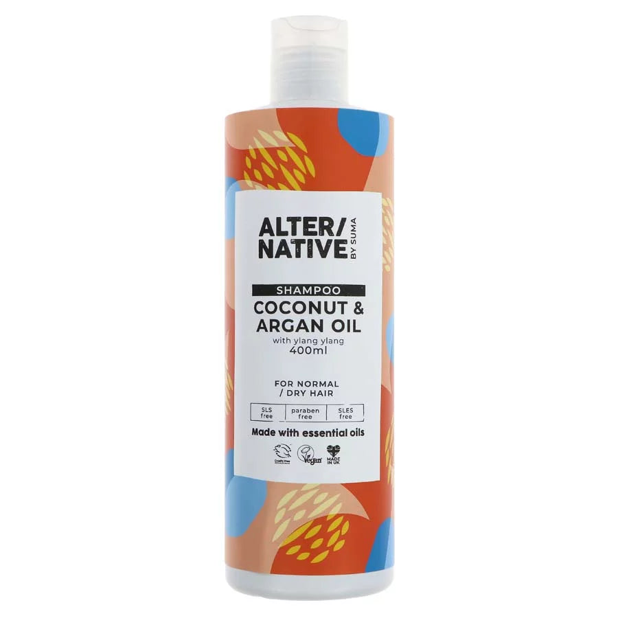 Alter/Native Coconut and Argan Oil Shampoo 400ml
