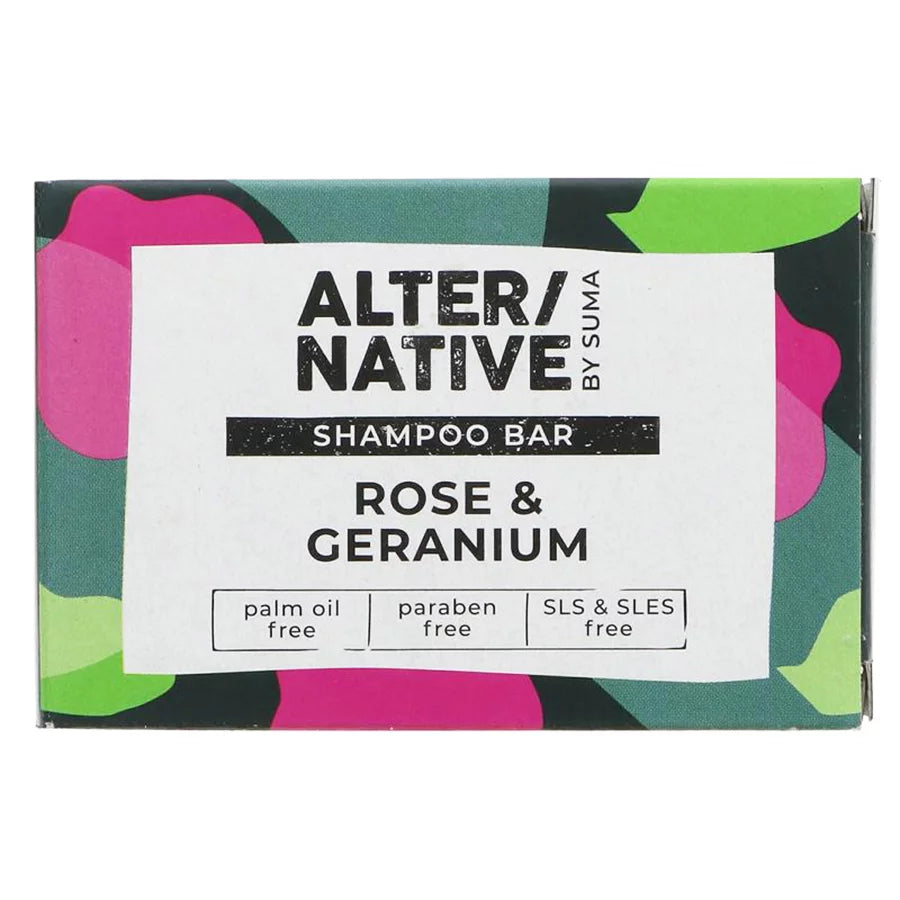 Alter/Native Rose and Geranium Shampoo Bar 95g