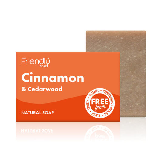 Friendly Soap Cinnamon Cedarwood Bar