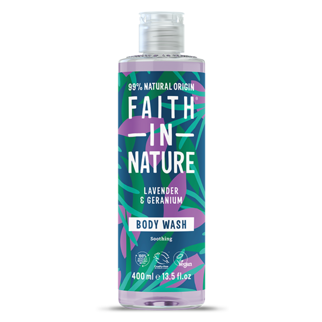Faith in Nature Lavender and Geranium Body Wash 400ml