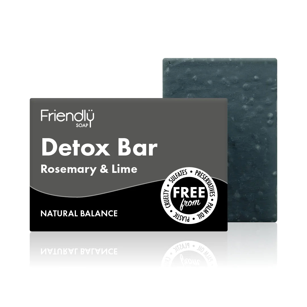 Friendly Soap Detox Bar Rosemary and Lime 95g