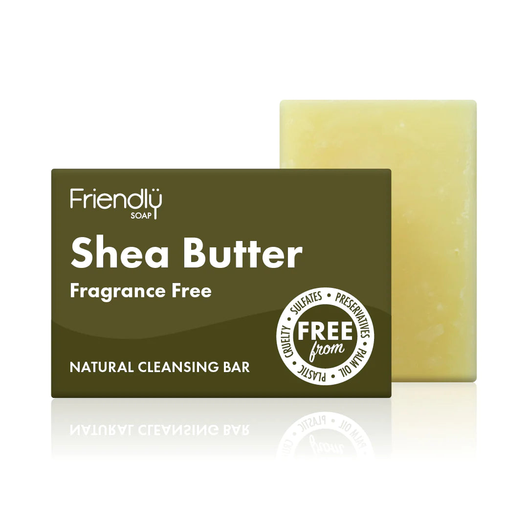 Friendly Soap Shea Butter Facial Cleansing Bar 95g