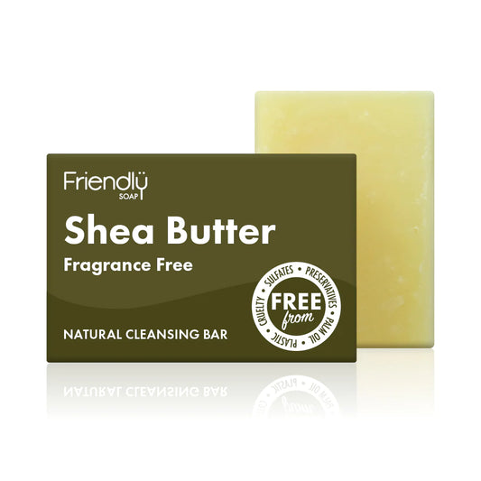 Friendly Soap Shea Butter Facial Cleansing Bar 95g