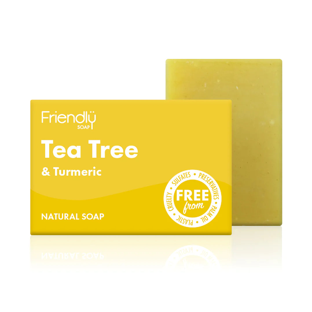 Friendly Soap Tea Tree and Turmeric Bar 95g