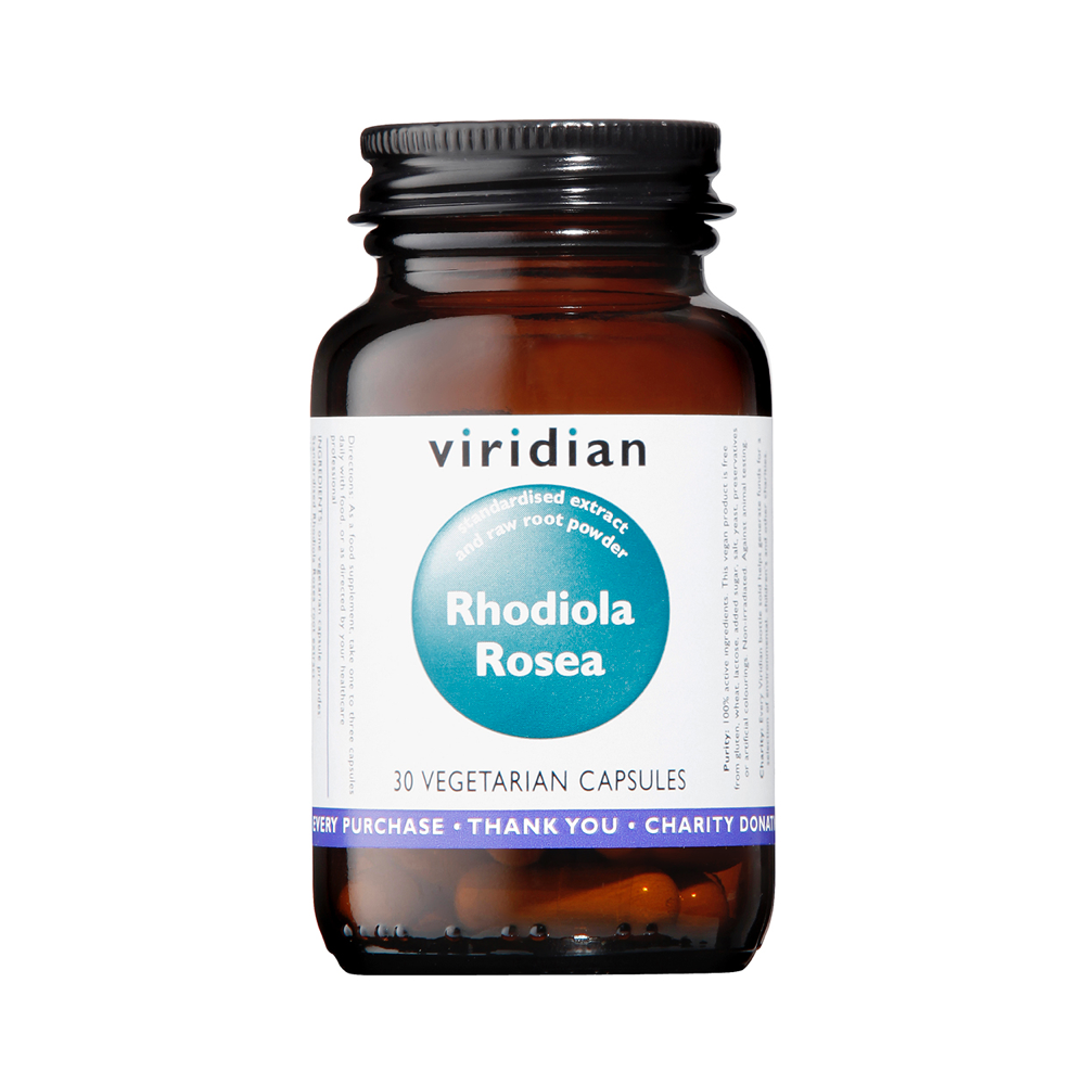 Viridian Rhodiola Rosea Extract 30 Capsules