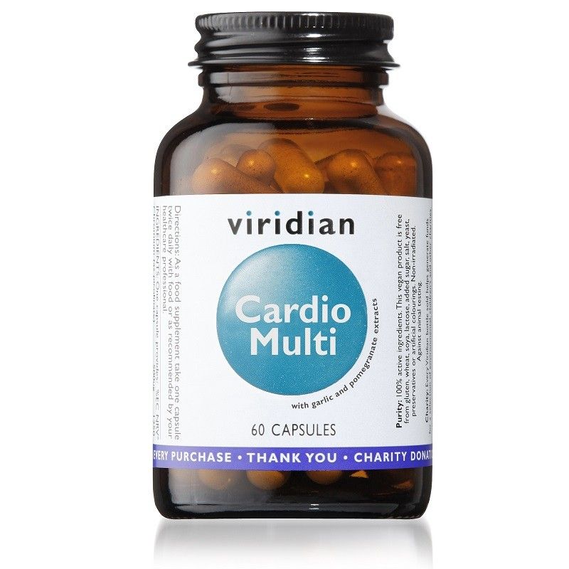 Viridian Cardio Multivitamin 60 Capsules