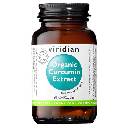 Viridian Organic Curcumin Extract 30 Capsules