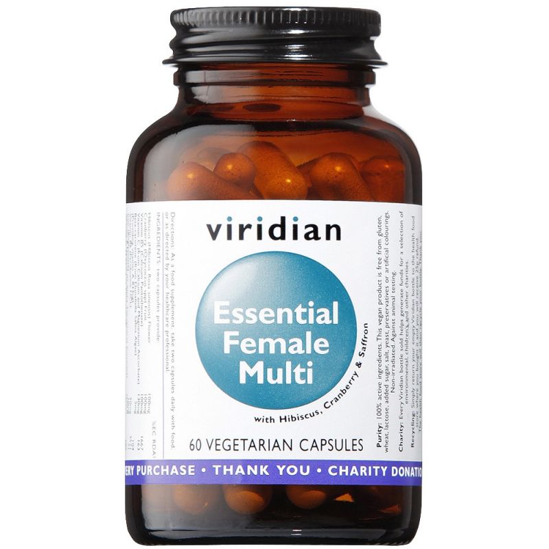 Viridian Essential Female Multi 60 Capsules
